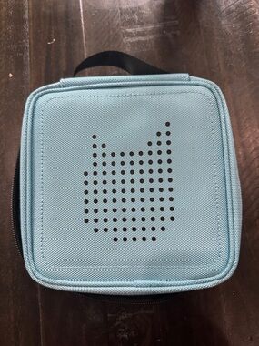 Kids Light Blue Square Tonies Carry Case